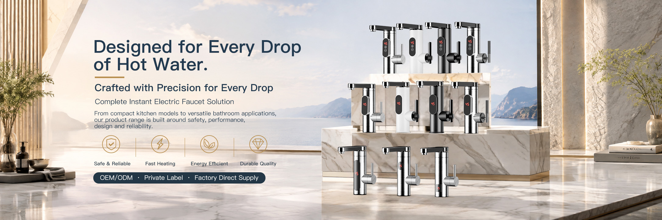 Quality Instant Electric Water Heater Faucet factory