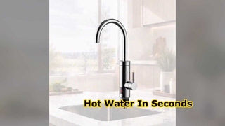 Instant Heat Electric Faucet Smart Bathroom Upgrade