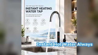 Instant Hot Water Faucet Stainless Steel Tap