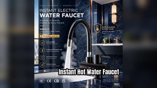 Instant Hot Water Faucet Stainless Steel Kitchen Solution