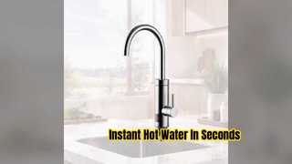 Bathroom faucet, LED display, 3,300W power, heats up in 3–5 seconds,
High-end electric faucetFP-1