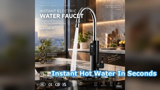 Designed with separate water and electricity circuits; operated by a mechanical lever switch to prev