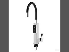 Scale-resistant, cast aluminum heating element, 3,400W power heats water in 3–5 seconds; made of ABS