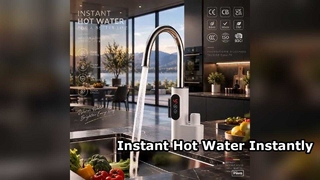Instant Hot Water Tap for Your Kitchen
kitchen and bathroom faucets, instant-heat electric faucets