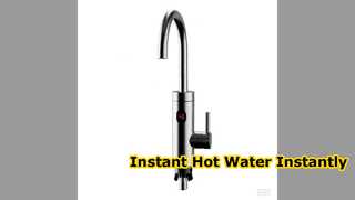 Instant Hot Water Faucet LED Display Kitchen Upgrade