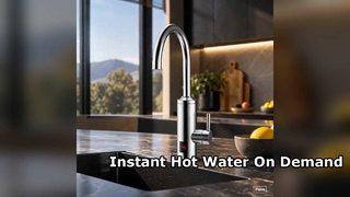 Instant Hot Water Kitchen Tap with Digital Display