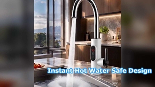 The design separates water and electricity, making it safer to use than traditional heating elements